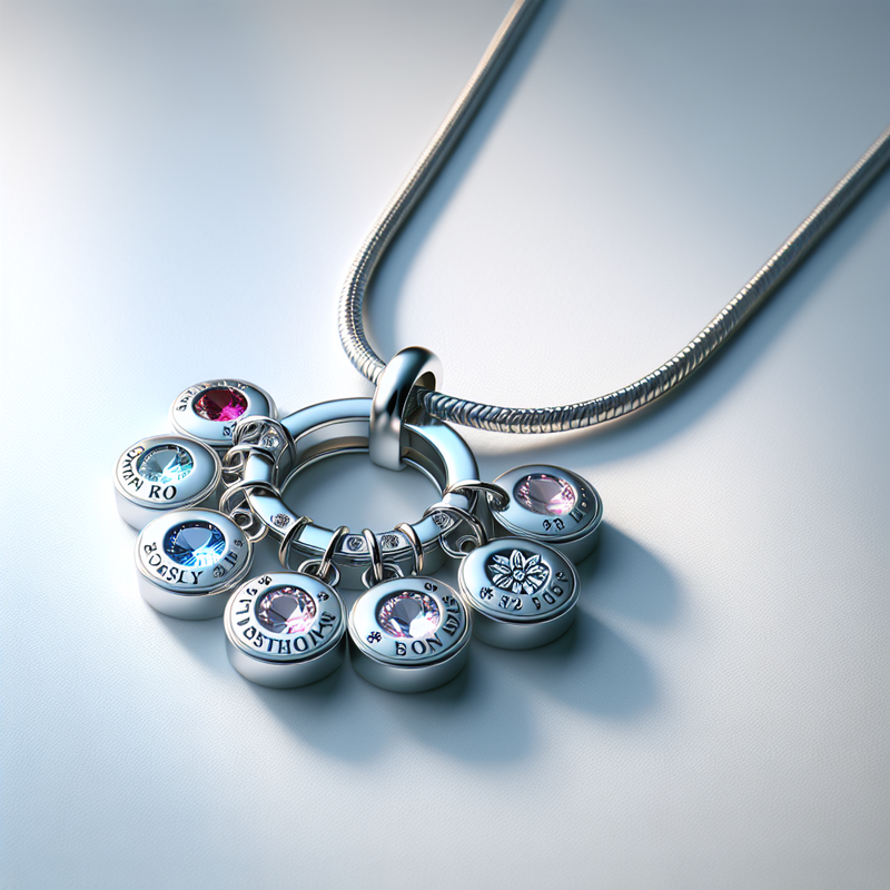 Custom Birthstone Charm Necklace: Maximize Your Brand with Personalized Jewelry Solutions