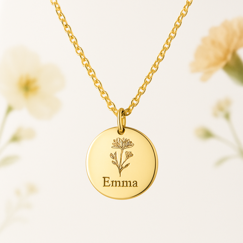 Custom Birth Month Flower Necklace Trends: OEM/ODM Strategies for High-Margin, Low-MOQ Jewelry Production