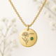 Custom Birth Month Flower Birthstone Necklace Trends: OEM Gold Charm Designs for Business Growth