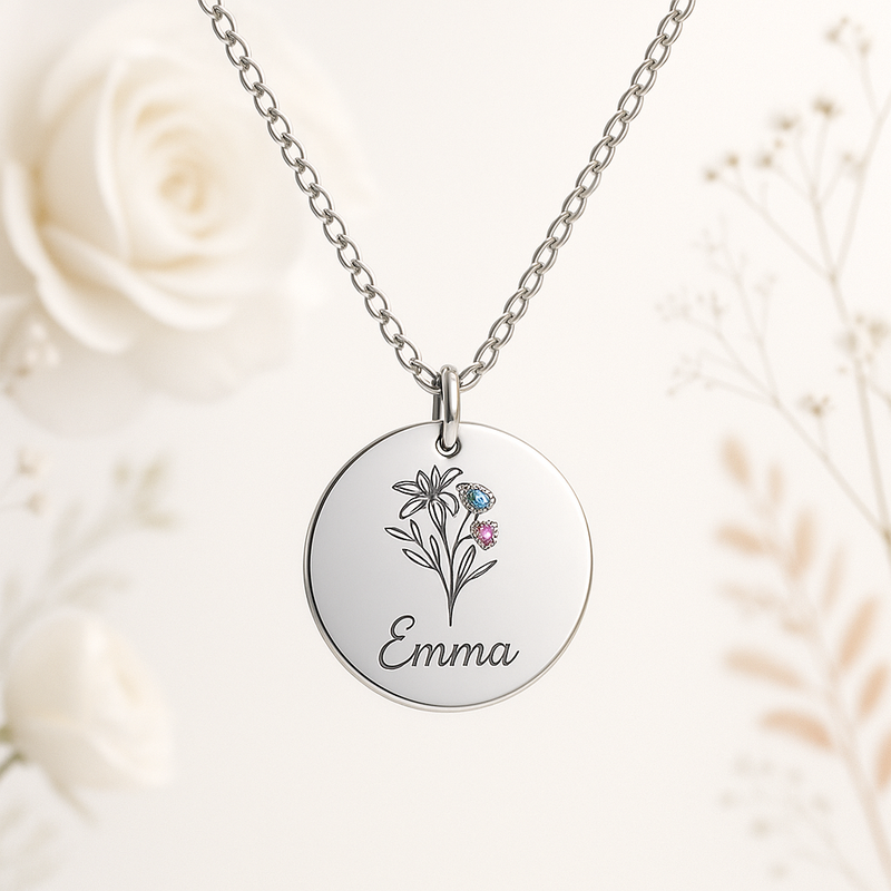 Custom Birth Month Flower Necklace Trends: Boost Sales with Durable, Personalized Jewelry in Stainless Steel