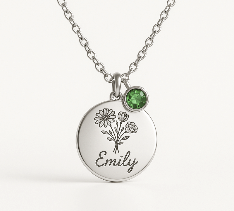 Custom Birth Month Flower Necklace Trends for 2025: OEM Solutions for Wholesale Growth in Personalized Jewelry