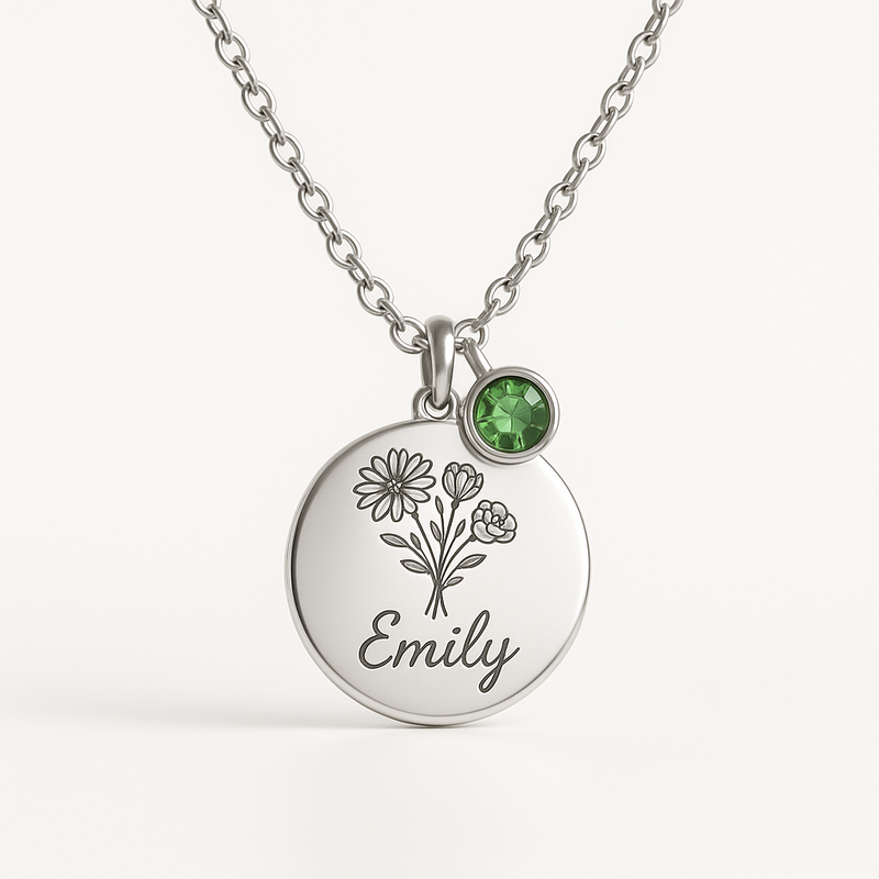 Custom Birth Month Flower Necklace Trends for 2025: OEM Solutions for Wholesale Growth in Personalized Jewelry