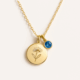Boost Your Jewelry Brand with Custom Birth Month Flower Birthstone Necklace: Wholesale Gold Charm Design & Manufacturing