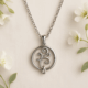 Boost Your Jewelry Brand with Custom Birth Month Flower Birthstone Charm Necklace: OEM Stainless Steel Solutions