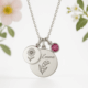 Boost Your Jewelry Brand with Custom Birth Month Flower Birthstone Charm Necklaces: OEM Wholesale Trends & Design Insights