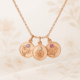 20250527 094725 Custom Birth Month Flower Birthstone Necklace Boo