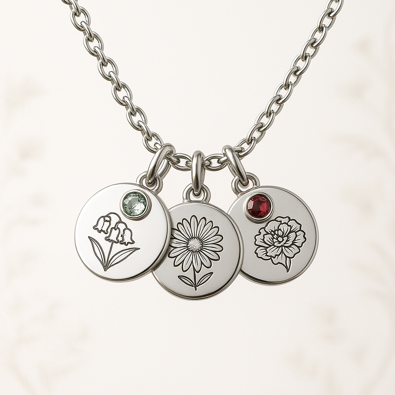 How Custom Birth Month Flower Birthstone Charm Necklaces Are Driving Growth in Stainless Steel Jewelry Manufacturing