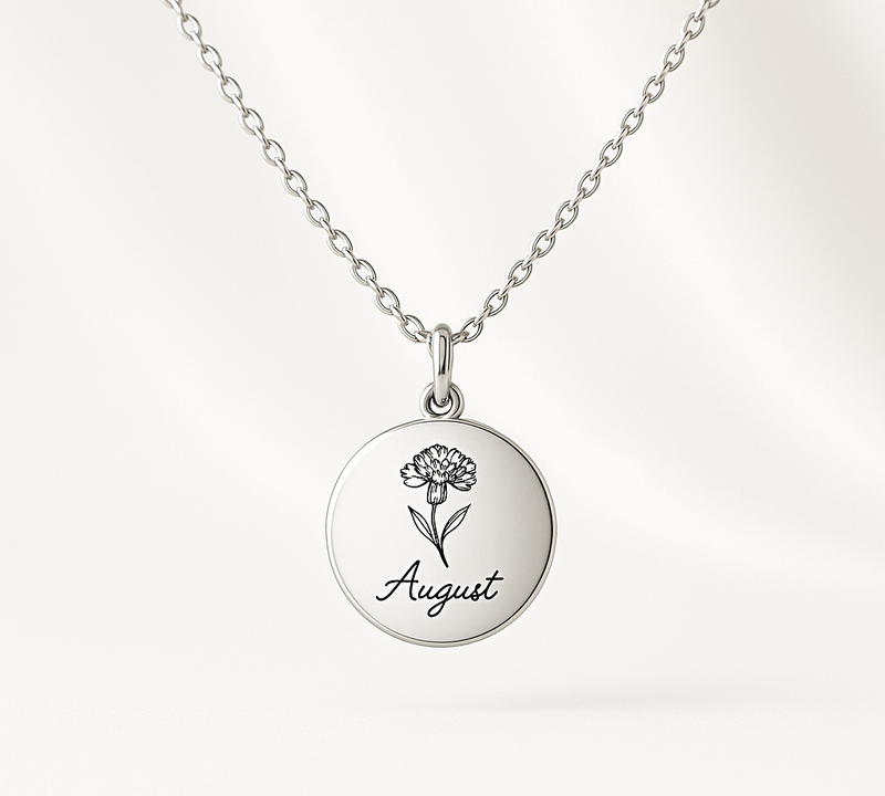 Custom Birth Month Flower Necklace Trends: Boost Your Jewelry Brand with Durable, Personalized Stainless Steel Designs