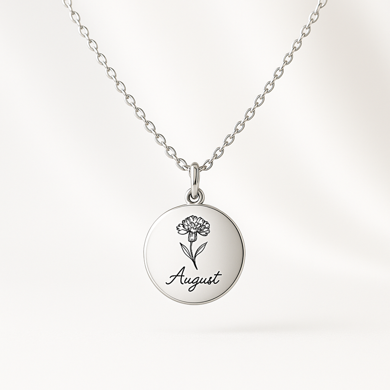 Custom Birth Month Flower Necklace Trends: Boost Your Jewelry Brand with Durable, Personalized Stainless Steel Designs