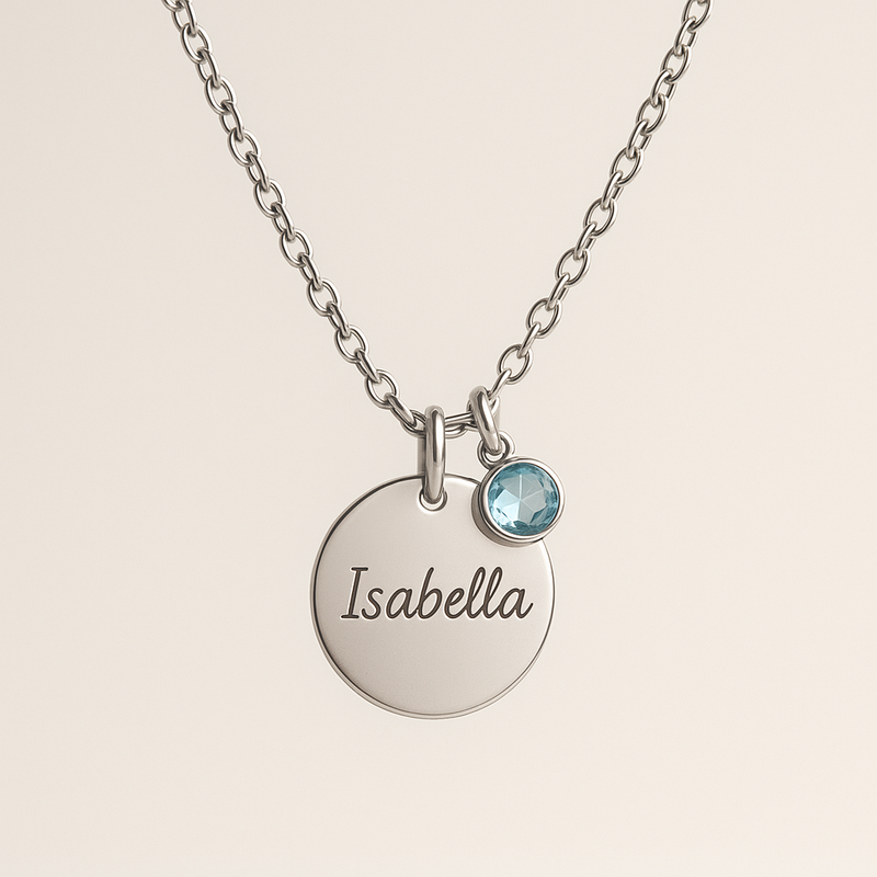 Boost Business with Custom Birthstone Charm Necklaces: OEM/ODM Stainless Steel Jewelry That Sells