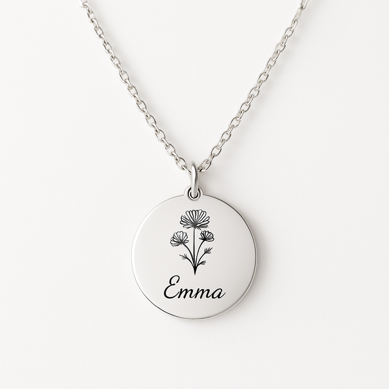 Custom Birth Month Flower Necklace Trends: OEM/ODM Manufacturing Insights for Wholesale Growth