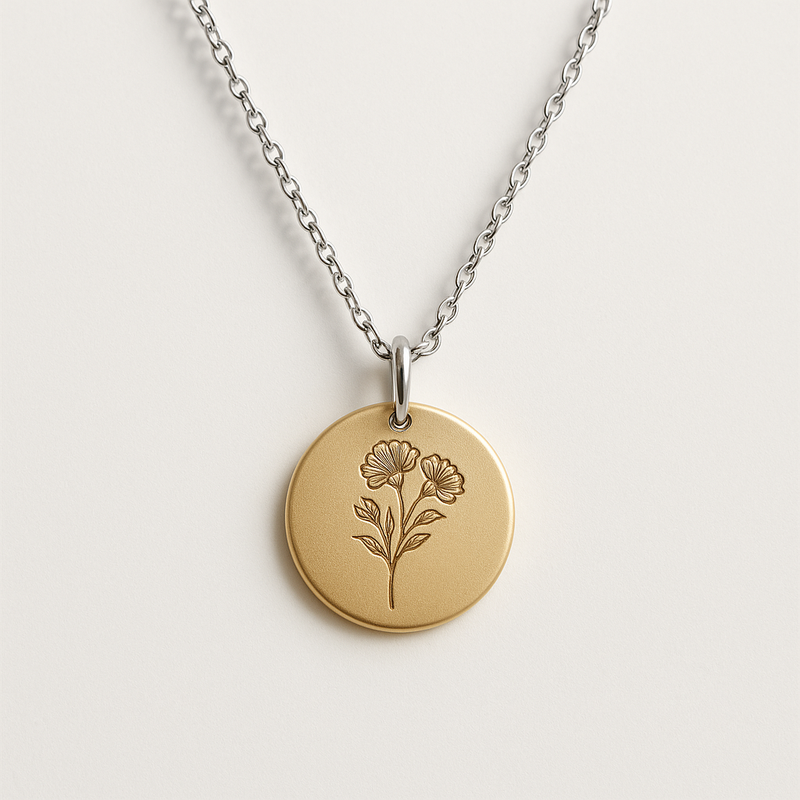 Why the Custom Birth Month Flower Necklace is a Trendsetter in Personalized Jewelry: Wholesale Manufacturing Opportunities for OEM/ODM Brands