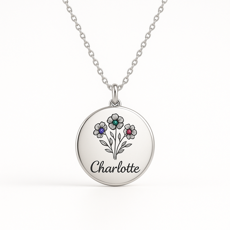 Custom Birthstone Flower Necklace Trends: Boost B2B Sales with Personalized Jewelry Manufacturing Solutions