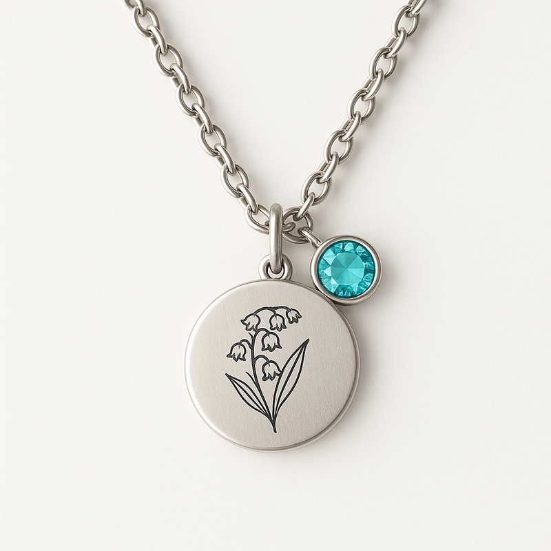 Why the Custom Birth Month Flower Necklace Is a Must-Have for Jewelry Brands: Exploring Birthstone Charm and Personalized Birthstone Flower Options
