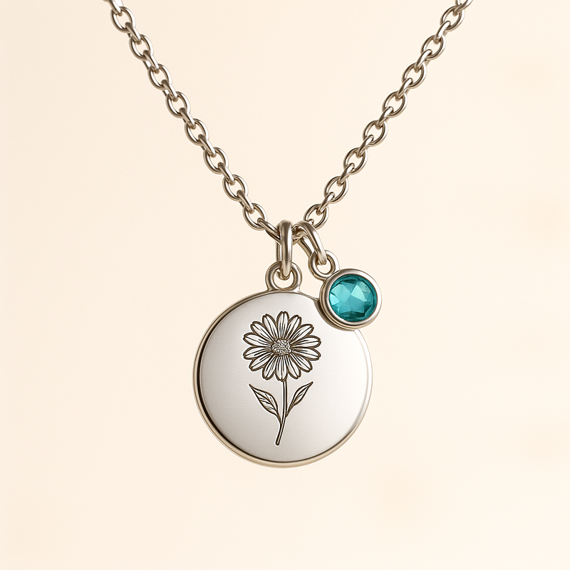 Boost Your Jewelry Brand with Custom Birth Month Flower Necklaces and Personalized Birthstone Jewelry Manufacturing Services