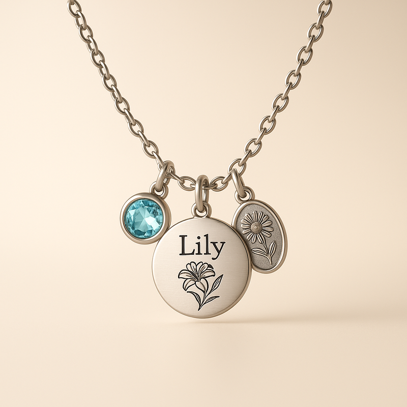 How Custom Birthstone Charm Necklaces Can Elevate Your Jewelry Business: The Power of Personalized Birthstone Charms and Birth Month Flower Necklaces for Wholesale Growth