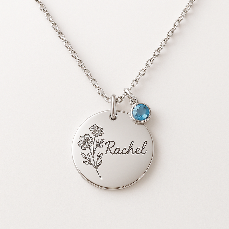 Custom Birth Month Flower Necklace: The Growing Trend of Personalized Birthstone Charm Jewelry for Wholesale Manufacturing