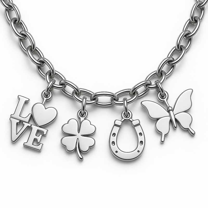 Acciaio Inossidabile e Tecnologie Pulite per Collane Charm su Misura - Featured Image