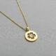 5.14 dedicate womens gift custom birth month flower birthstone charm bouquet necklace 11