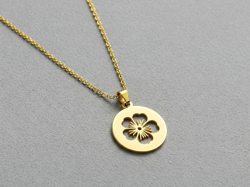 5.14 dedicate womens gift custom birth month flower birthstone charm bouquet necklace 11