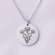 custom birth flower necklace 1