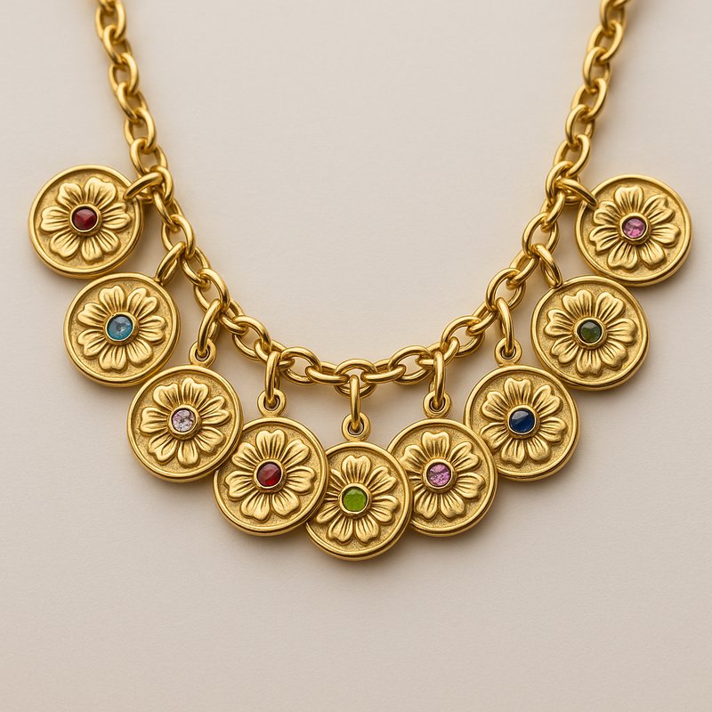 Custom Birthstone Gold Charm Necklace Market Trends 2025 Custom Birthstone Gold Charm Necklace Market Trends 2025 - 特色图片