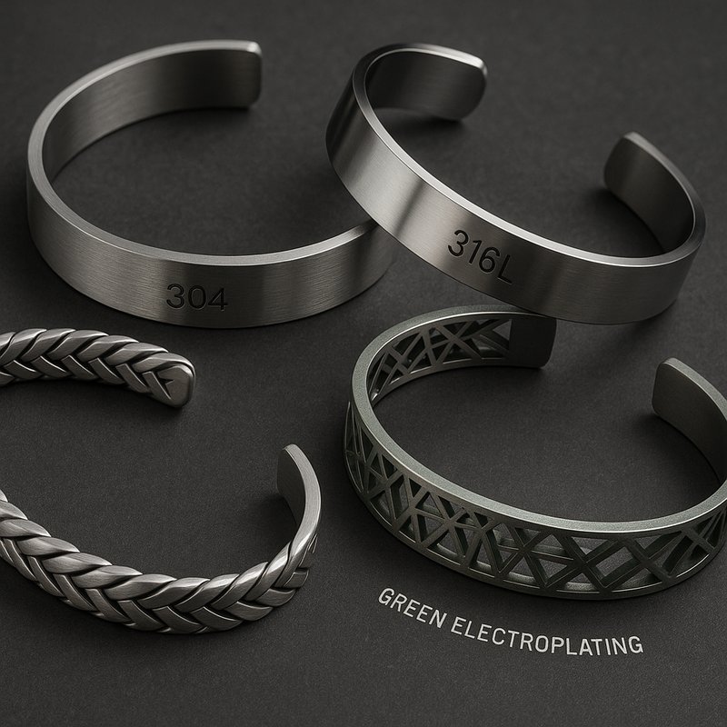 Stainless Steel Bracelet Material & Techniques Stainless Steel Bracelet Material & Techniques - 特色图片