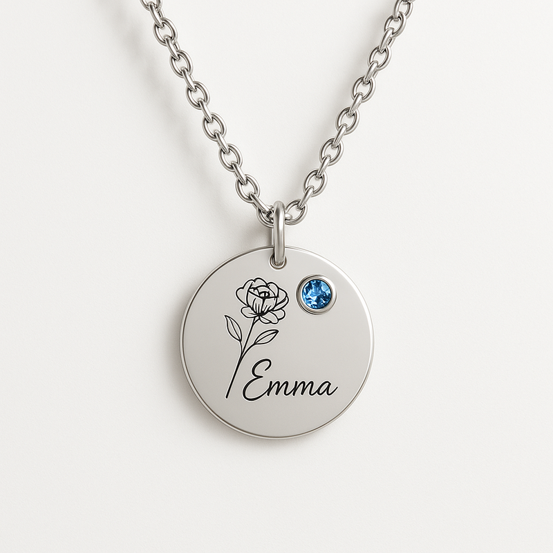 Boost Your Jewelry Brand with Custom Birth Month Flower Necklaces and Personalized Birthstone Jewelry for Wholesale Growth