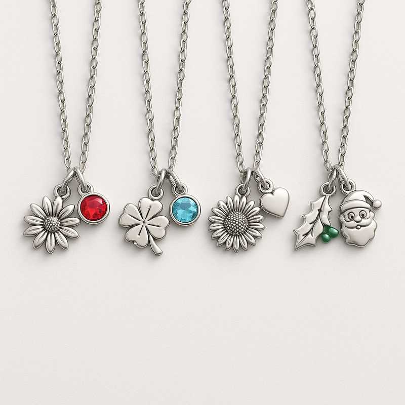 Seasonal Charm Collections: Custom Birthstone & Floral Necklaces for Every Occasion Seasonal Charm Collections: Custom Birthstone & Floral Necklaces for Every Occasion - Featured Image