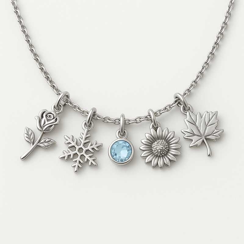 Timeless Blooms: Festive Charm Necklaces for Every Season Timeless Blooms: Festive Charm Necklaces for Every Season - Featured Image