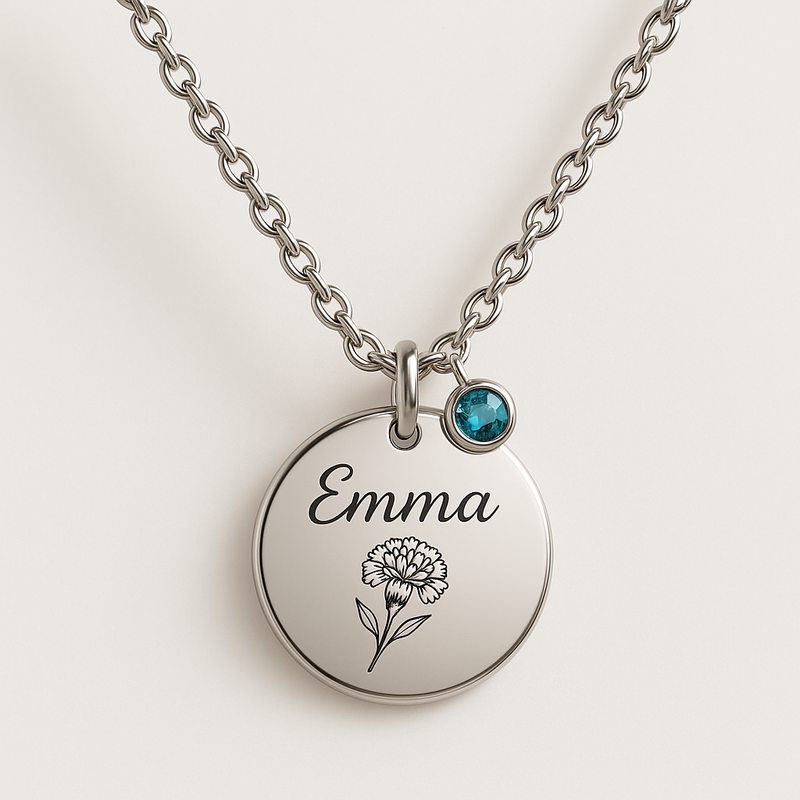 Custom Birth Month Flower Necklace: A Growing Trend in Personalized Birthstone Charm Jewelry for OEM/ODM Manufacturers