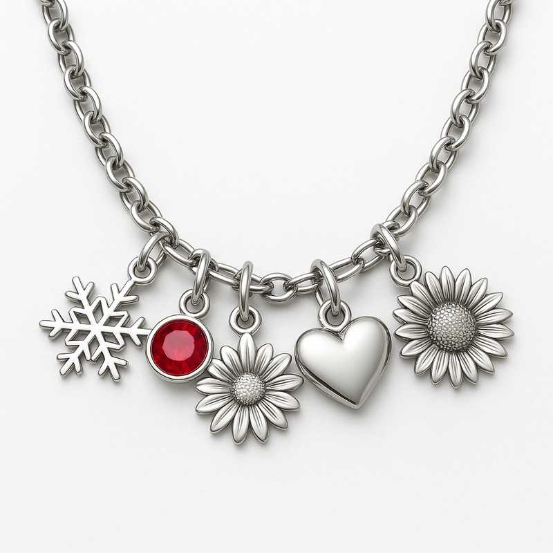 Celebrate Every Season with Custom Birthstone & Flower Charm Necklaces Celebrate Every Season with Custom Birthstone & Flower Charm Necklaces - Featured Image