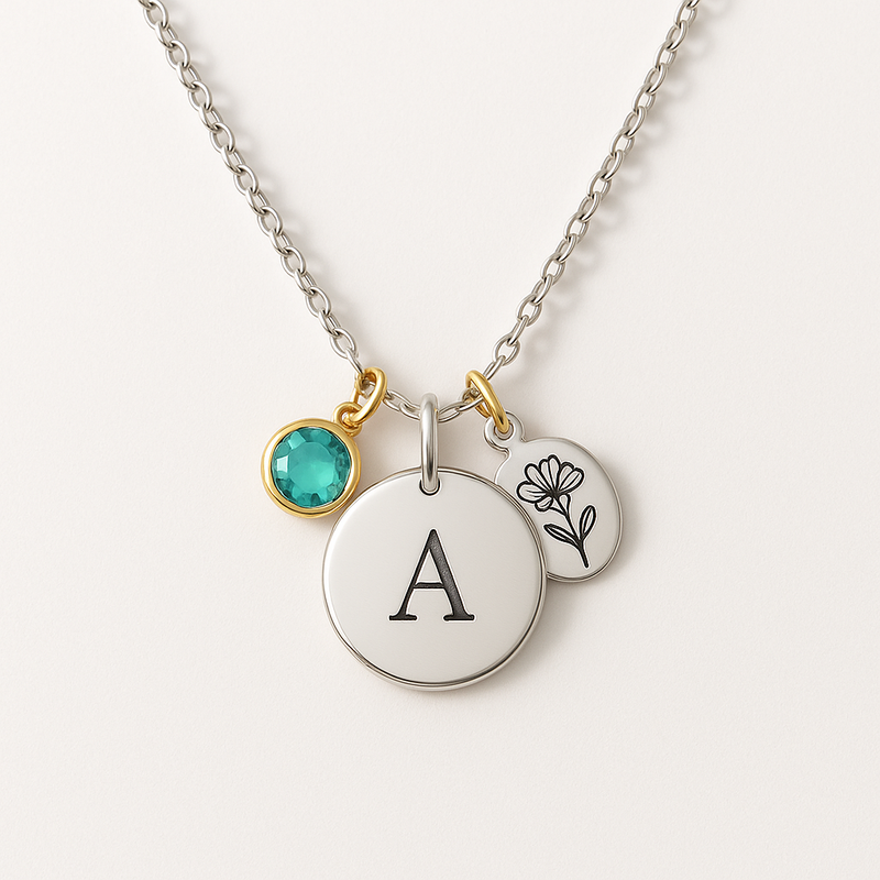 Why Custom Birth Month Flower Birthstone Charm Necklaces Are a Must-Have for Your Jewelry Brand: Unlocking the Potential of Personalized Birth Flower and Stone Jewelry
