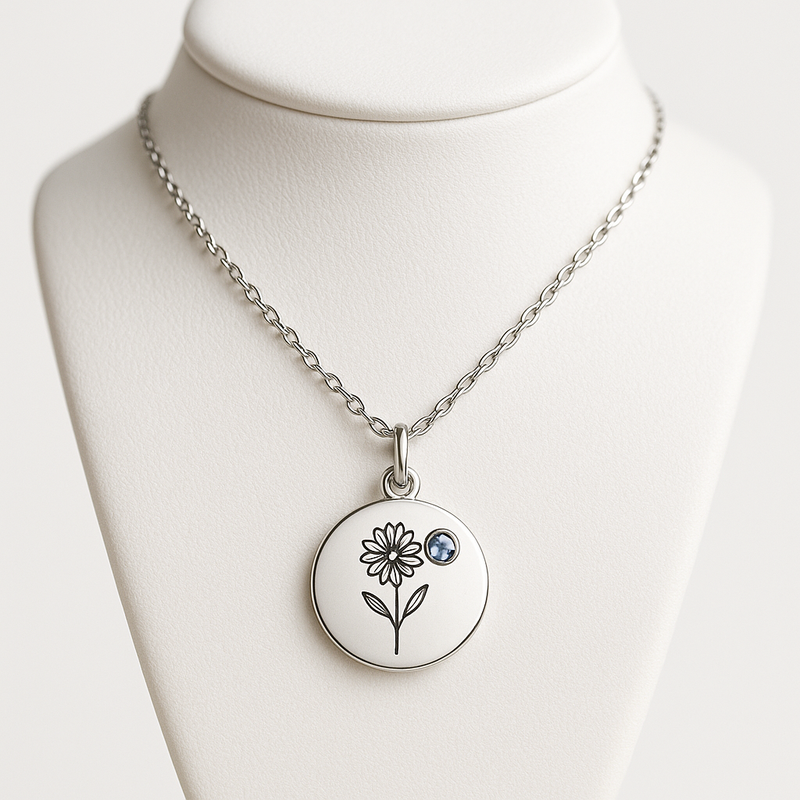 Custom Birth Month Flower Necklace Trends: Boost Your Jewelry Brand with Personalized Birthstone Charm Designs