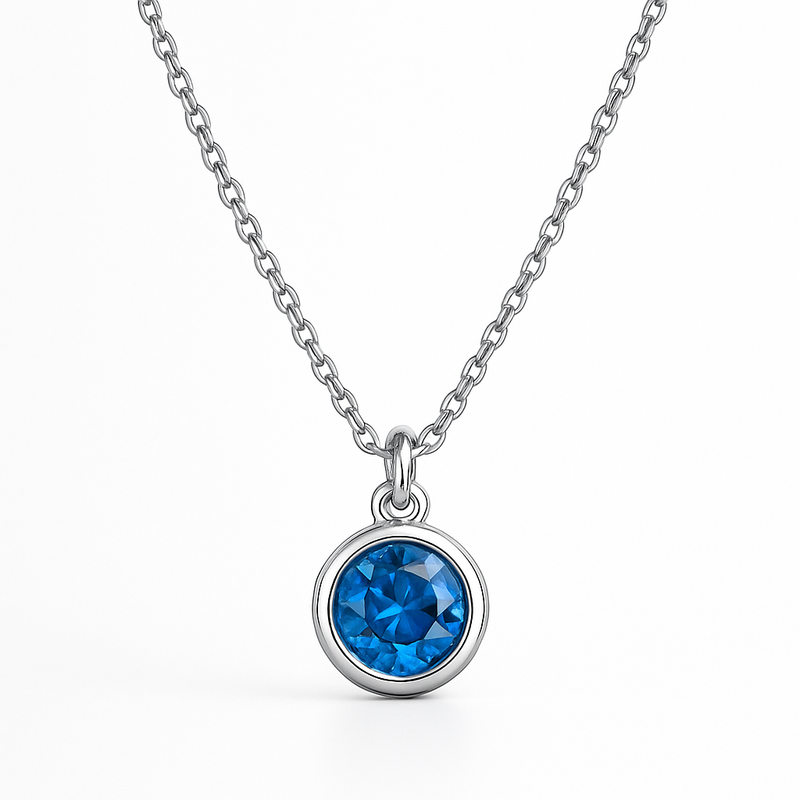 Custom Birthstone Charm Necklace: Boost Business Growth with Durable, Low MOQ Stainless Steel Designs