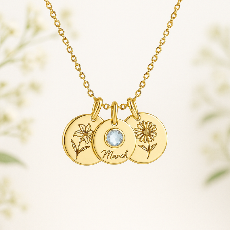 Custom Birth Month Flower Necklace Trends: Boost Your Jewelry Brand with Personalized Birthstone Flower Jewelry Manufacturing