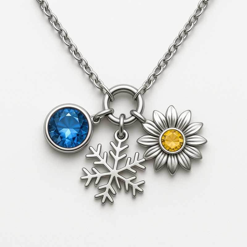 Seasonal Charm: Custom Birthstone & Flower Necklaces for Every Celebration Seasonal Charm: Custom Birthstone & Flower Necklaces for Every Celebration - Featured Image