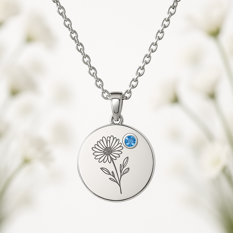 Boost Your Jewelry Business with Custom Birth Month Flower Necklaces and Personalized Birthstone Jewelry: OEM/ODM Opportunities
