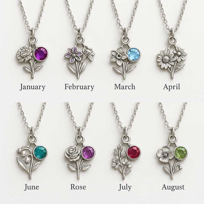 Celebrate Every Season with Custom Birthstone & Flower Charms Celebrate Every Season with Custom Birthstone & Flower Charms - Featured Image