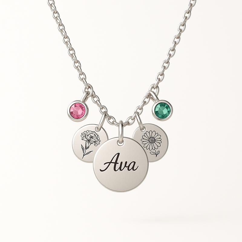 Custom Birth Month Flower Necklace Trends: Wholesale Stainless Steel Designs for Personalized Jewelry Growth