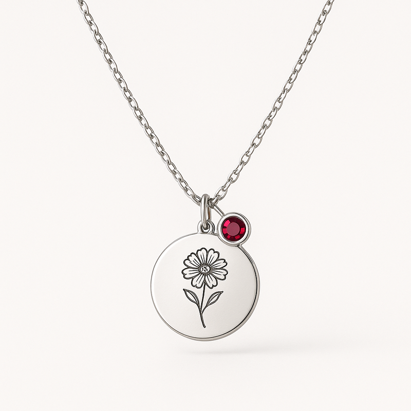 Boost Your Jewelry Brand with Custom Birth Month Flower Birthstone Charm Necklaces: Personalization, Durability & Wholesale Manufacturing Options