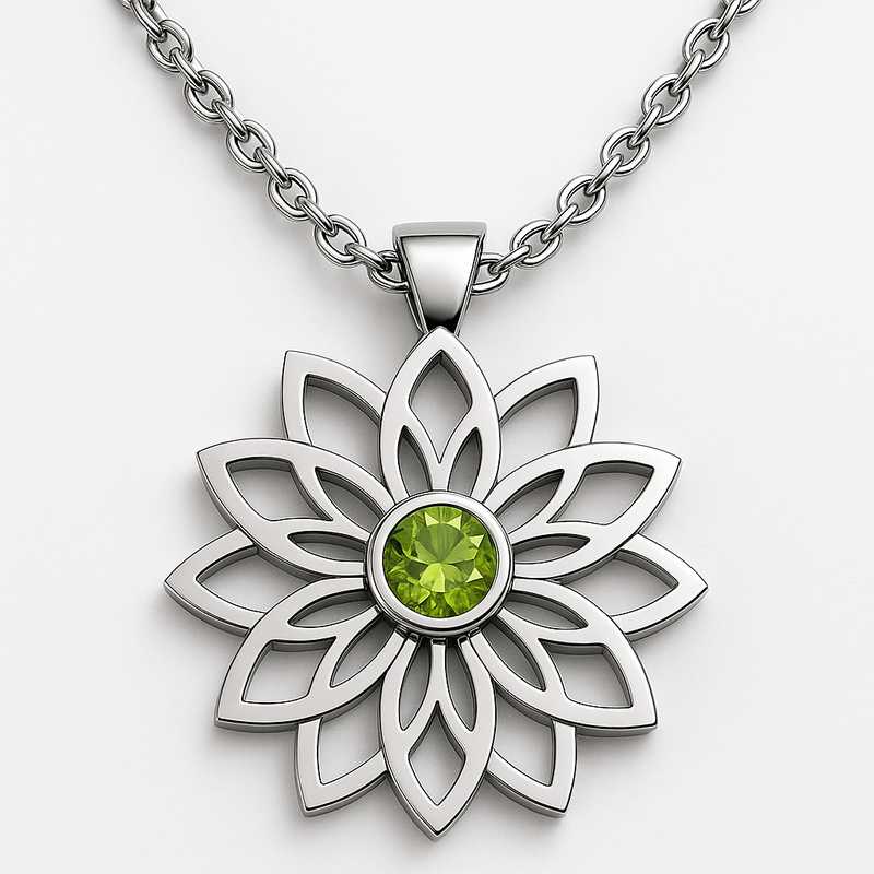 Innovation & Sustainability: Crafting Birthstone Flower Necklaces with Stainless Steel - Featured Image