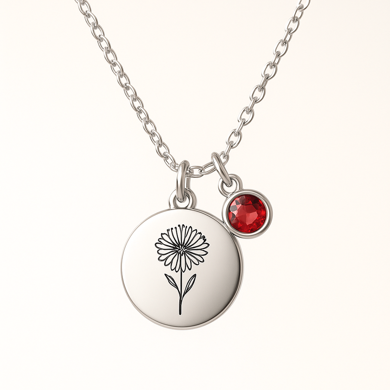 Enhance Your Jewelry Line with Custom Birth Month Flower Birthstone Charm Necklaces: The Growing Trend in Personalized Birth Flower and Birthstone Jewelry