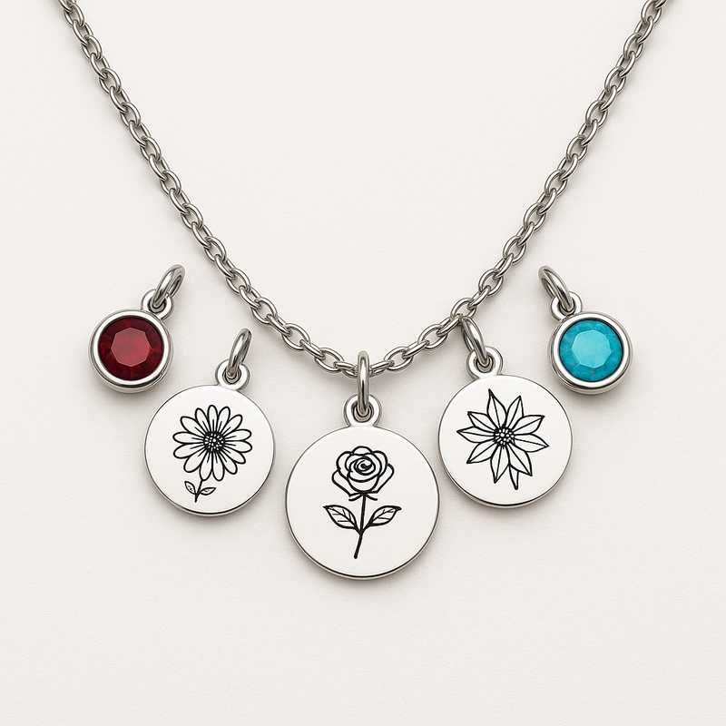 Holiday Spark: Custom Floral & Birthstone Charms for Every Season Holiday Spark: Custom Floral & Birthstone Charms for Every Season - Featured Image