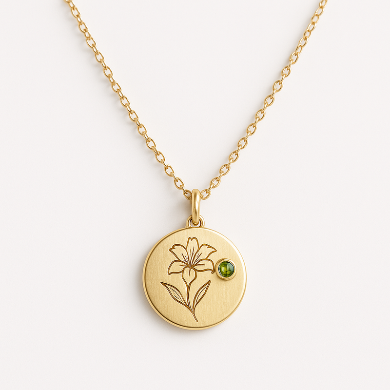 Custom Birth Month Flower Necklace: The Growing Trend of Personalized Birthstone Charm Necklaces for Jewelry Brands