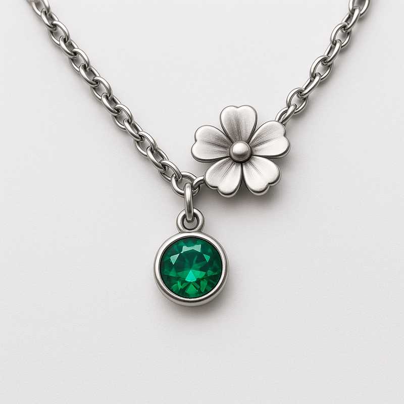 Celebrate Every Season with Custom Birthstone & Flower Necklaces Celebrate Every Season with Custom Birthstone & Flower Necklaces - Featured Image