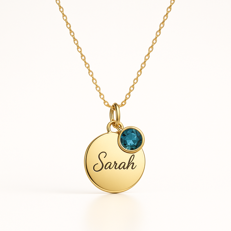 Elevate Your Brand with Custom Birthstone Charm Necklace Manufacturing: Low MOQ & High-Demand Designs