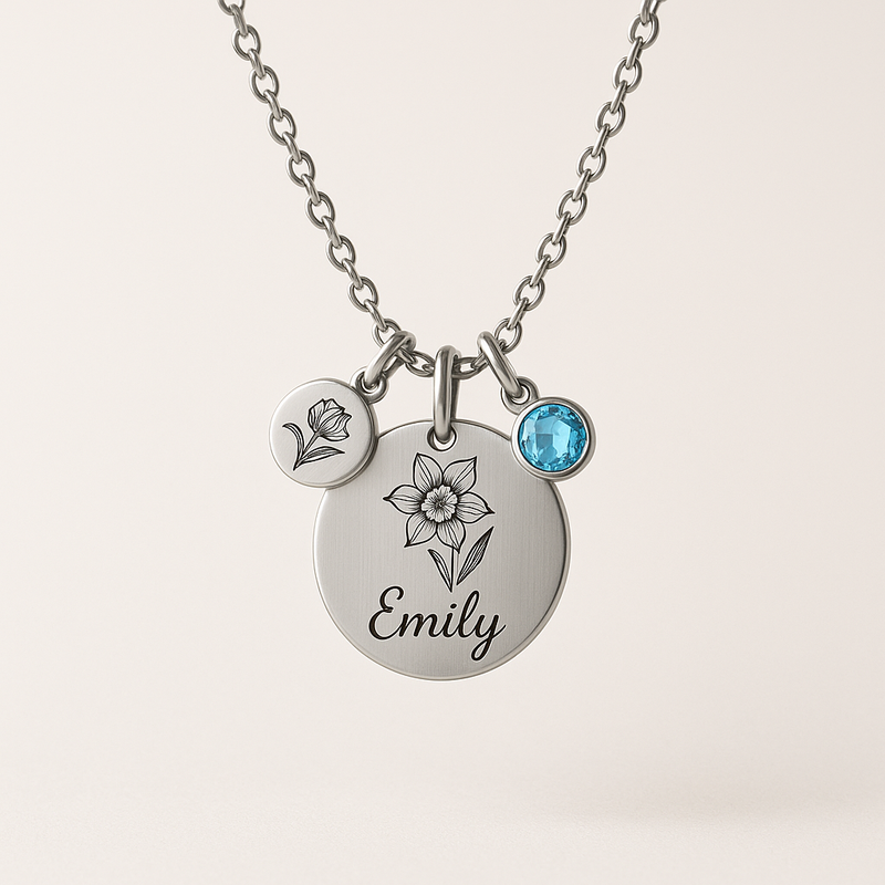 Why Custom Birth Month Flower Necklaces Are Trending in Stainless Steel Jewelry Manufacturing: Benefits for Your Business