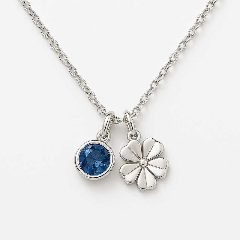 Crafting Personalized Elegance: Birth Month Flower & Birthstone Necklaces - Featured Image