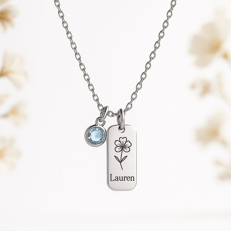 Why Custom Birth Month Flower Necklaces and Personalized Birthstone Jewelry Are Perfect for Your Jewelry Business Growth